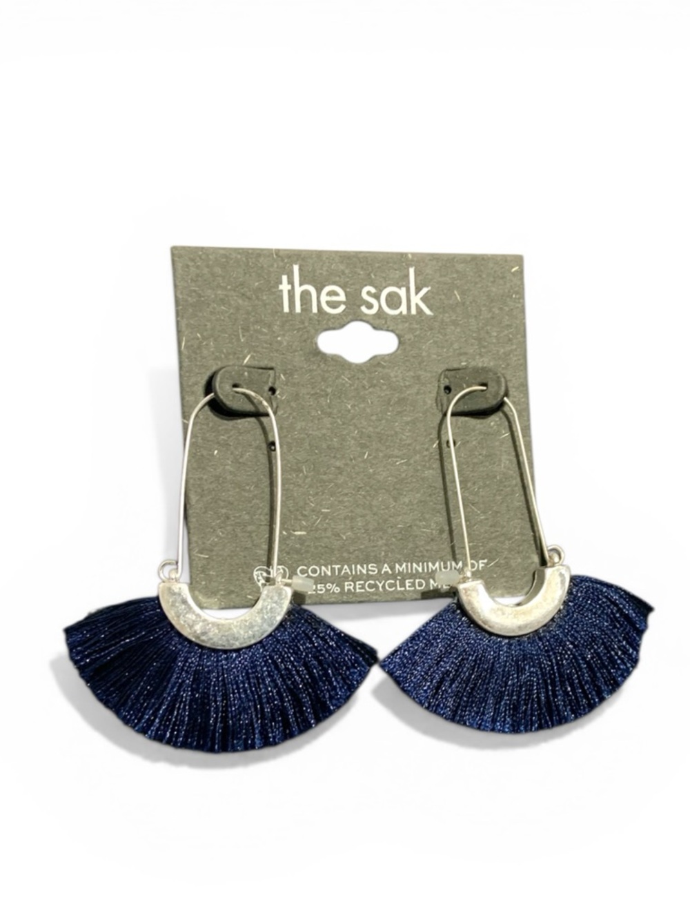 The Sak Bohemian Silky Thread Tassel Strand Fringe Statement Earrings New